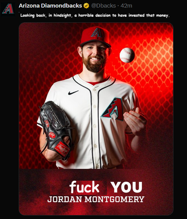 sadaboutsports's tweet photo. @Dbacks https://t.co/BCdYYiXTIm