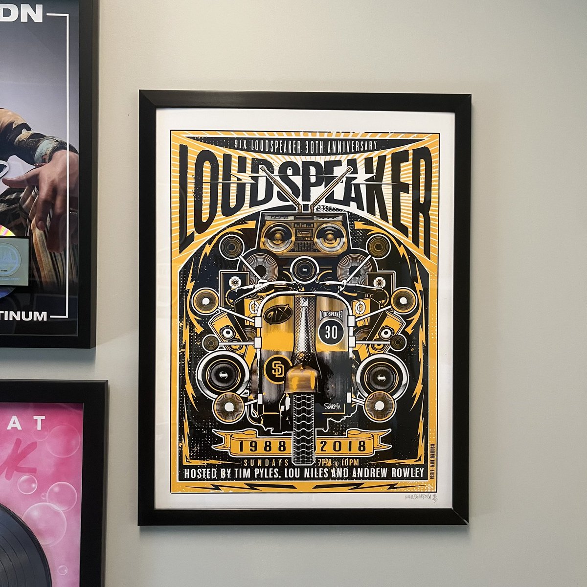 happy Loudspeaker day, SD! july 31st has been declared LS day in san diego by the city in recognition of over 35 years of supporting local music. we’re celebrating its current hosts Lou &amp; TJ &amp; all of our past loudspeaker hosts too! listen sundays 7-10pm. as O would say, barge on!