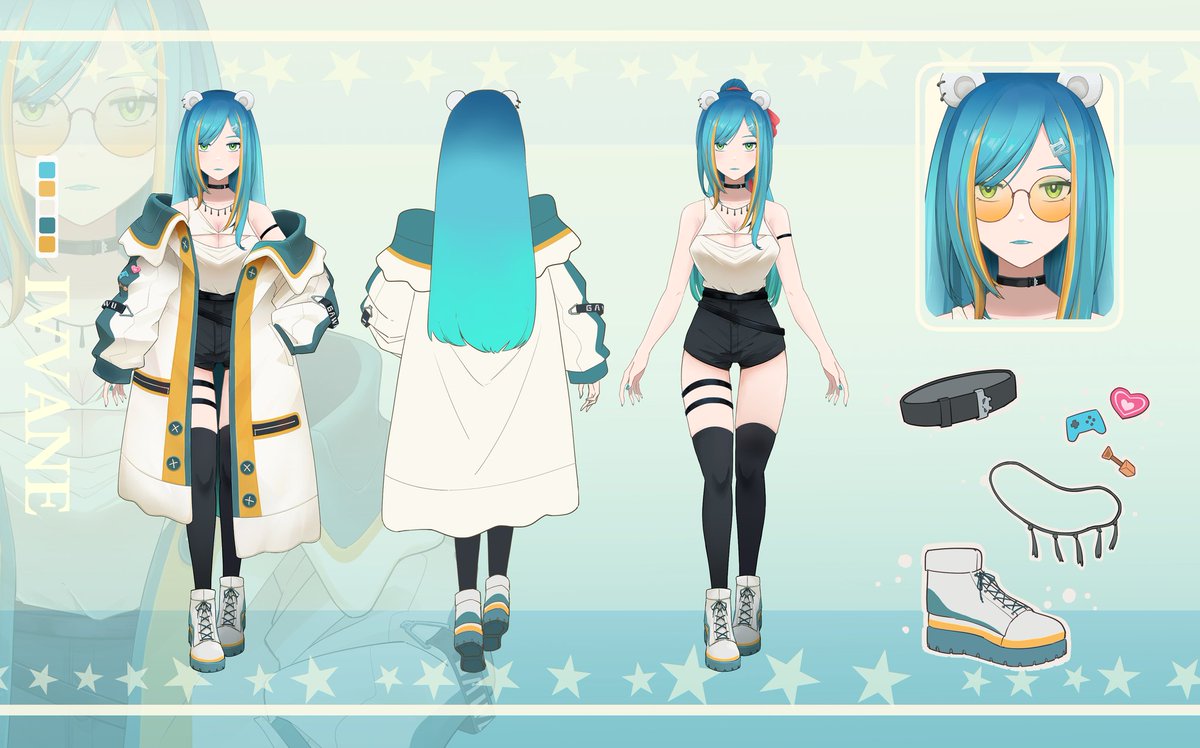 三視图出來啦

Art tag   ：［ #IvGawuArt ］

通用tag ：［ #GawanKawan ］

#扩散希望 #中文V #中文Vtuber #MYVT #大马V #大马Vtuber #馬來西亞Vtuber #马来西亚Vtuber #Vtuber #malaysiavtuber