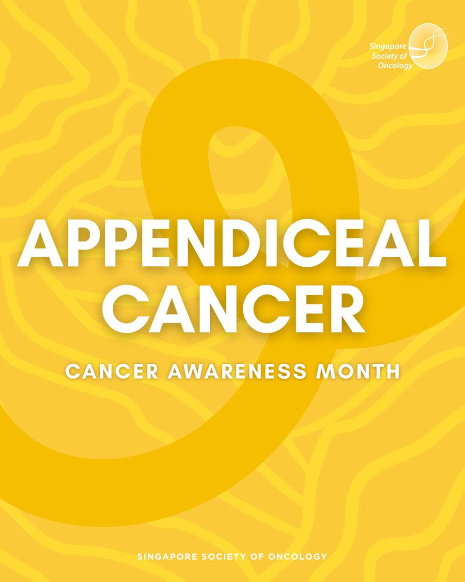 SSO_Singapore's tweet image. Lets increase awareness for this rare cancer and the need for MORE research to discover new treatments with the hope of one day finding a cure!

#AppendixCancer #AppendixCancerAwarenessMonth #CancerAwareness #CancerTreatments #SSO #SSOSingapore #SingaporeSocietyOfOncology