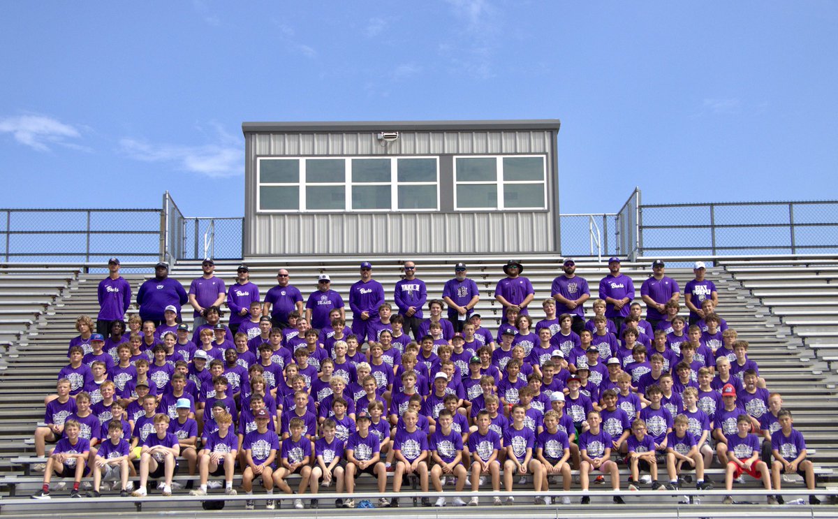 MHS Bear Football (@mhsbearfb) on Twitter photo Unbelievable week with our Freshman/Junior High Camp! Very excited about the future with this group! 
#staypurple Unbelievable week with our Freshman/Junior High Camp! Very excited about the future with this group! 
#staypurple