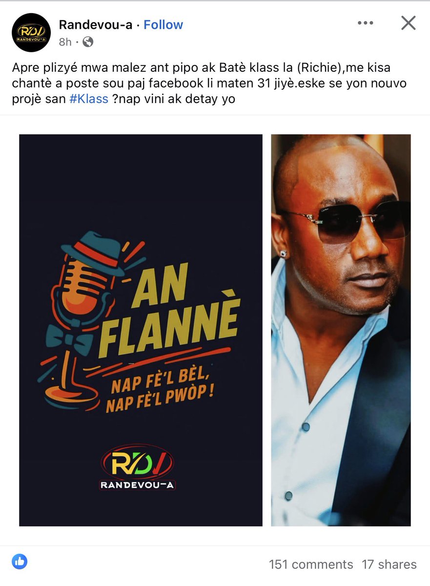 Eske nou wè de deriv <a href="/BernadinValeus/">Bernadin Valeus</a> 😂