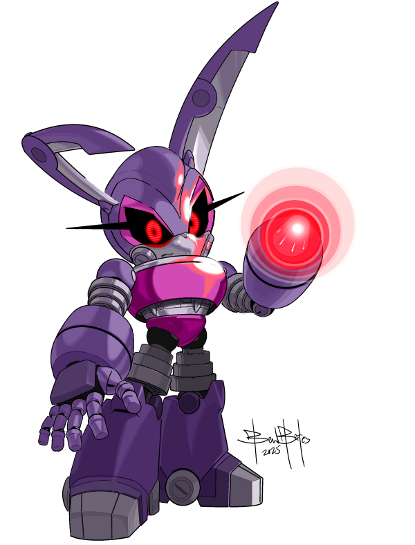 Ben Bates (@benbatesart) on Twitter photo Mecha Bunnie commission for <a href="/MobianMonster/">MOBIAN MONSTER ART (COMMS OPEN)</a>
Design based on the original/early Bunnie.
Trying to mix the design concepts of the Metal characters and roboticized characters is a fun challenge. Mecha Bunnie commission for <a href="/MobianMonster/">MOBIAN MONSTER ART (COMMS OPEN)</a>
Design based on the original/early Bunnie.
Trying to mix the design concepts of the Metal characters and roboticized characters is a fun challenge.