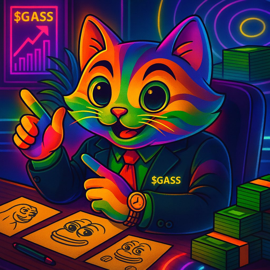 GasspasCat's tweet photo. Meme city never sleeps and neither does $GASS 🌙✨ https://t.co/qic6Hi4Qv8