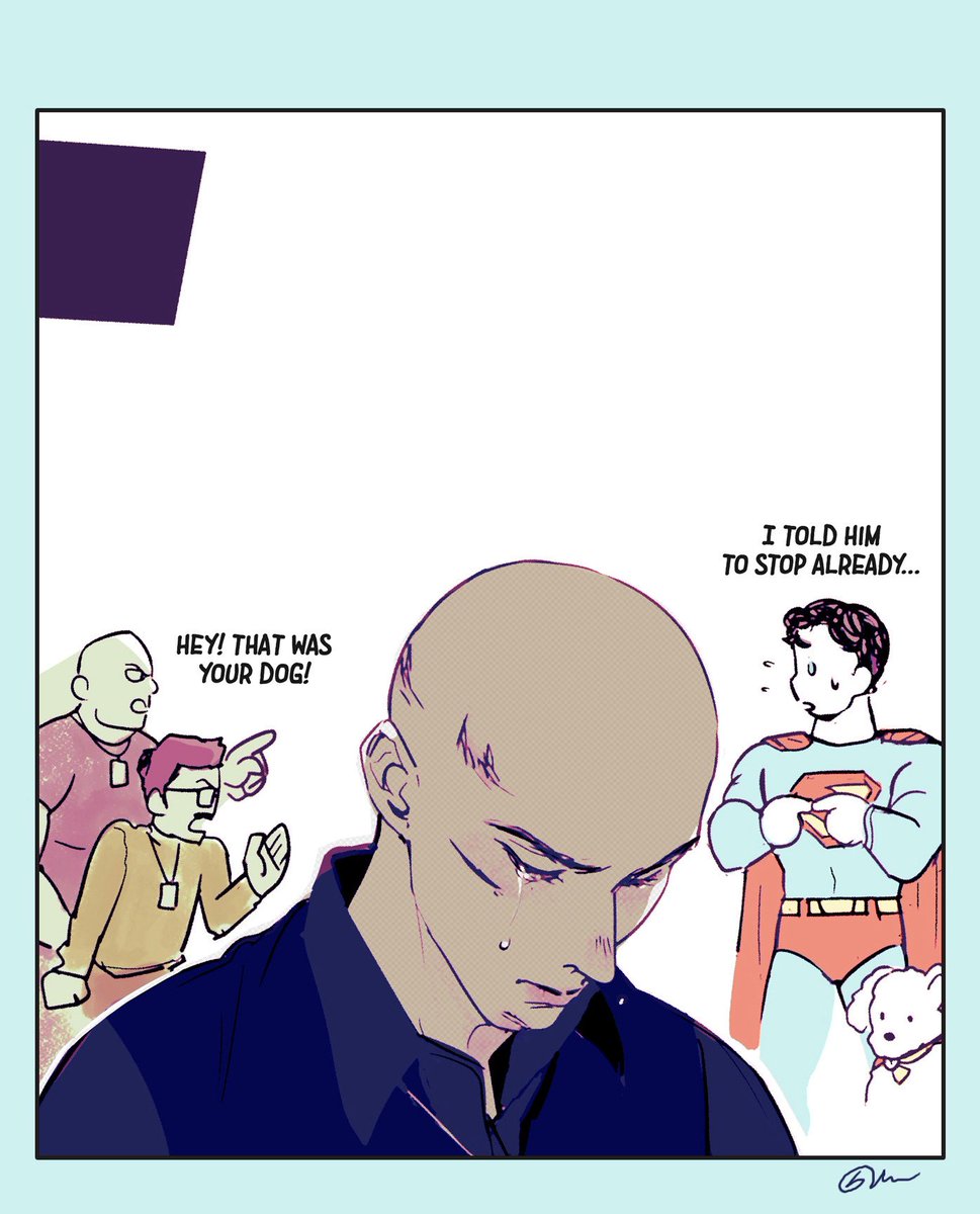 The dog again.

#clex #superman2025