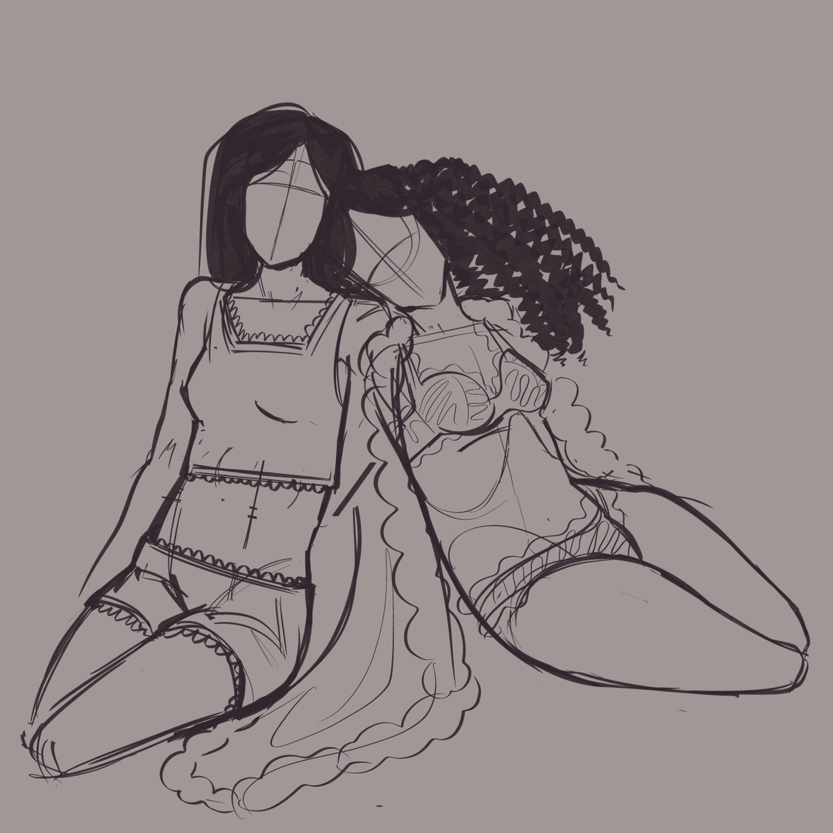 Working on Day 2, but things are getting really busy for me. Here is a WIP for now :D #MeloraWeek
