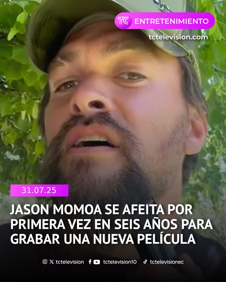 Jason Momoa se despide de su barba… ¡después de 6 años! 🪒😮

El protagonista de Aquaman dejó en shock a sus fans al mostrar su transformación: se afeitó por primera vez en seis años, y lo hizo con un propósito muy claro. 👀

📲 Más información en: bit.ly/3ITbKUe