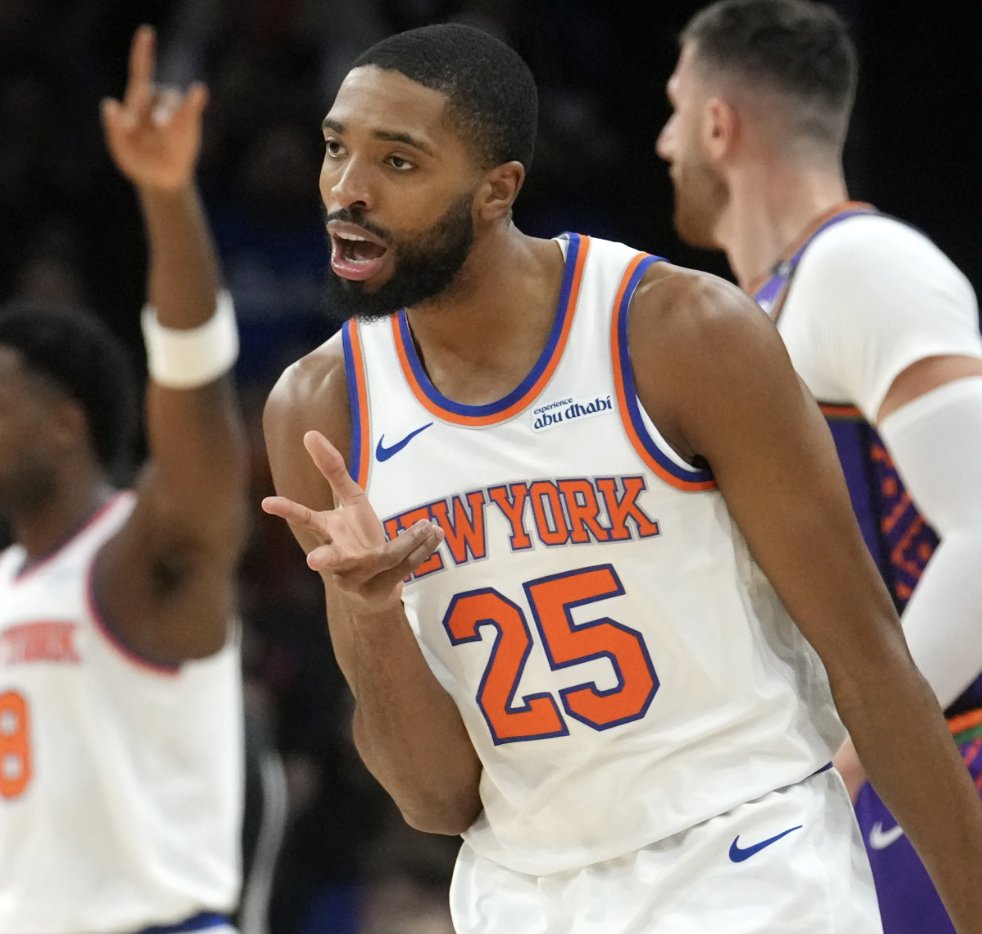 🚨 New Words 🚨

Knicks Extend Bridges

Had Mikal gambled and waited until next summer, he would have been eligible to sign a five-year deal worth north of $275 million... The Knicks did the smart/safe thing and locked him up now.