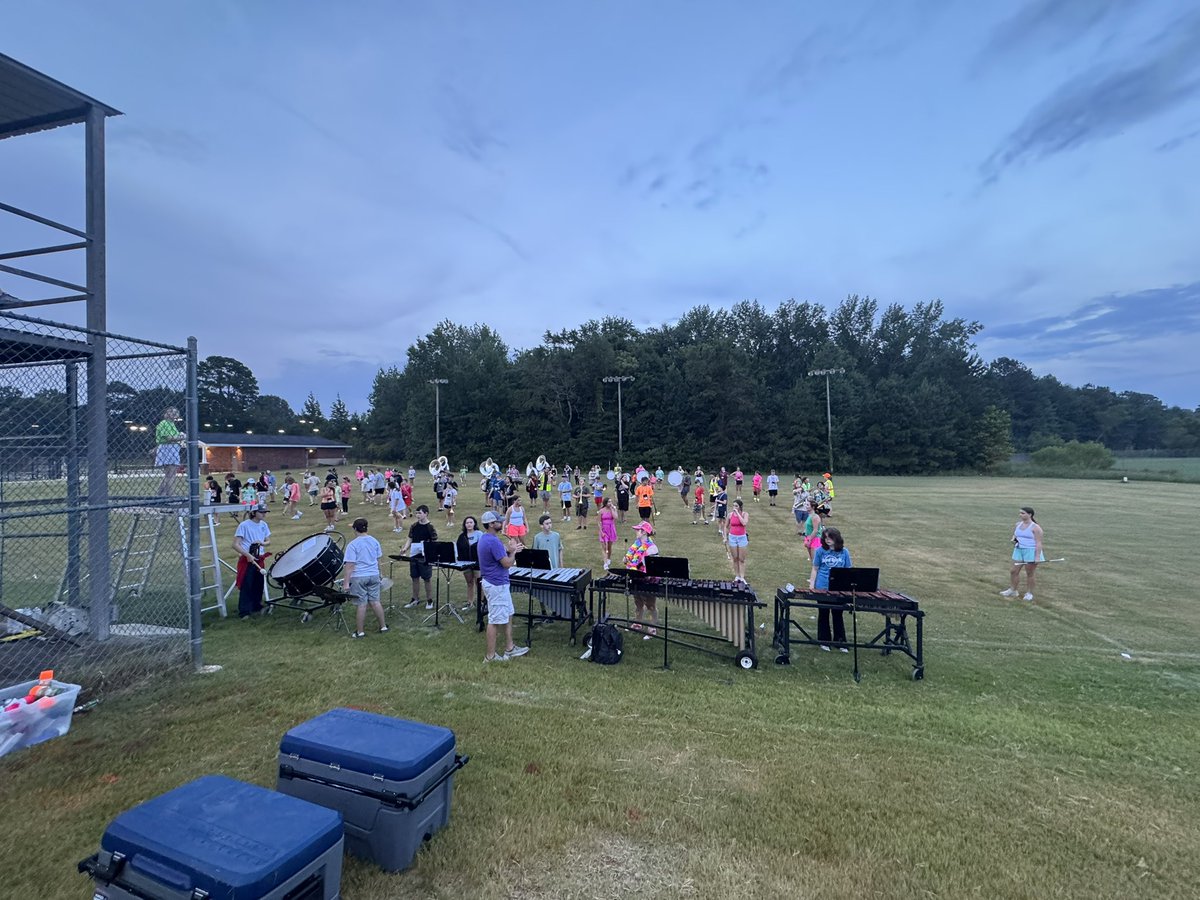 It’s band camp week at Hartselle High School! 

Our award winning band has been working extremely hard all week to ensure halftimes this football season are amazing! The weather is hot, but our band is even hotter! 🔥 

#ChampionshipSchool
#ExcellenceinAction