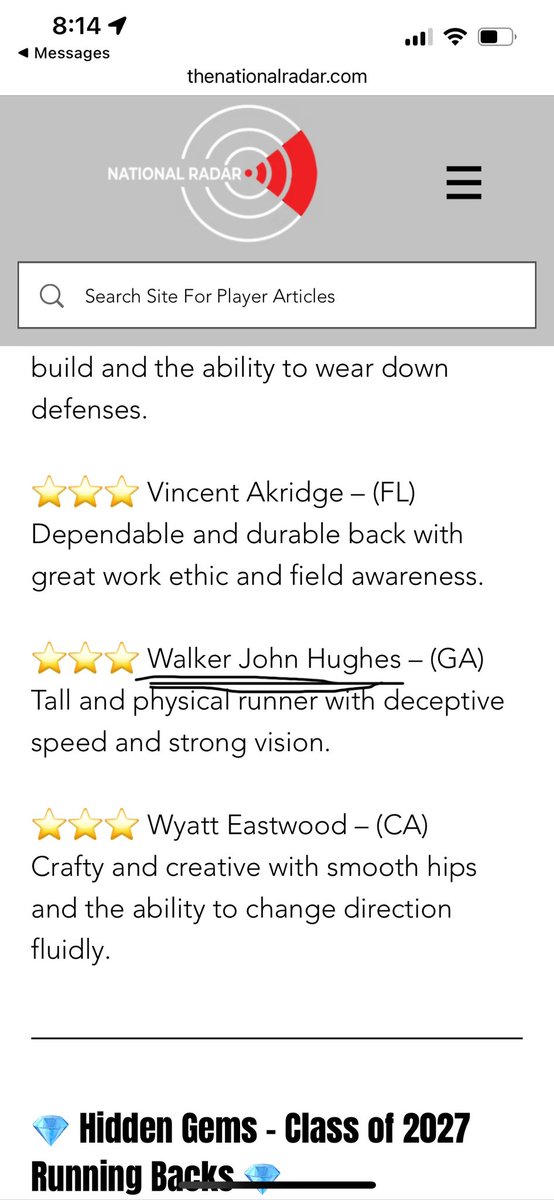 Some pre szn notice <a href="/bvav48/">Brett Vavra</a> <a href="/jack_marinich/">Jack Marinich</a> <a href="/CJacksonPRZ/">Connor Jackson</a> <a href="/CoachMJohnson21/">Mike Johnson</a> <a href="/CamCagleRU/">Cameron Cagle</a> <a href="/coach_mclane/">Ben Mclane</a> <a href="/CoachMonachino/">Sam Monachino</a> <a href="/PrepRedzone/">Prep Redzone 🏈</a> <a href="/nationalradar/">NationalRadar</a>