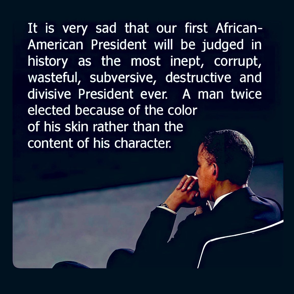 The soon to be Gitmo inmate Obama!!