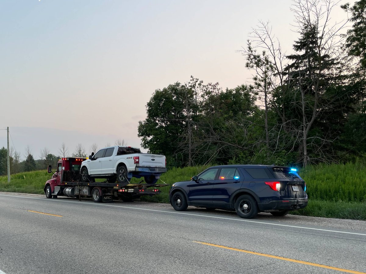 Woolwich Township residents expressed concerns about a white Ford F-150 seen driving dangerously - excessive speeds, overtaking other vehicles, and what appeared to be no licence plates - along Arthur Street South on most weekdays.
 
This evening, thanks to those reports and