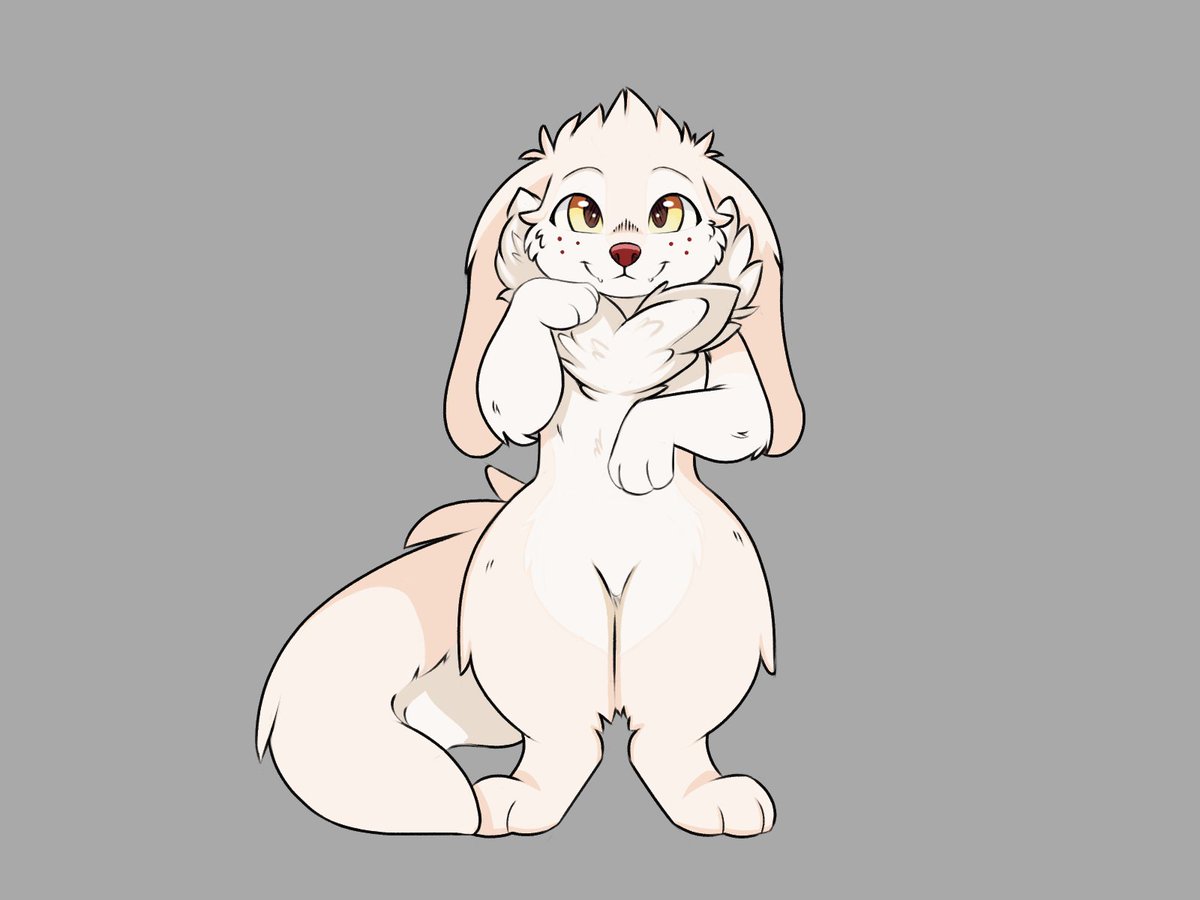 DarkPrankster's tweet photo. Otter/Bunny boyo finally done methinks. Thoughts? https://t.co/H24vKRiEWG
