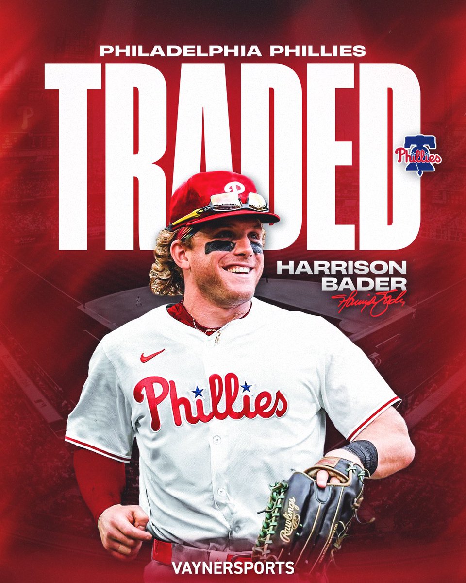 Welcome to Philadelphia, Harrison Bader