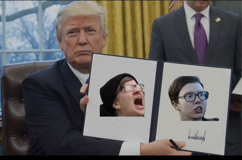 Breaking:  Trump just signed an Executive Order to deport all Pink hair , bull nose ring, liberal women……immediately