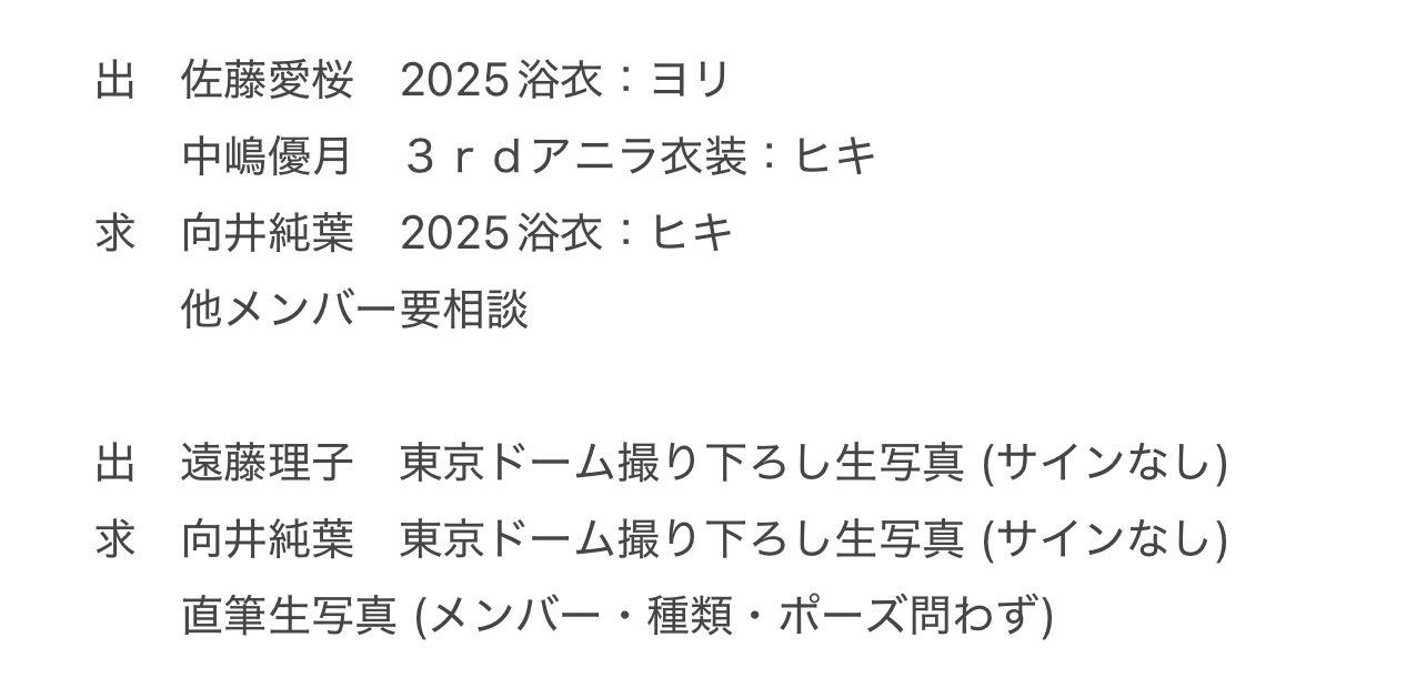 櫻坂46 佐藤愛桜 2025浴衣 直筆生写真ヒキ 櫻坂46 谷口