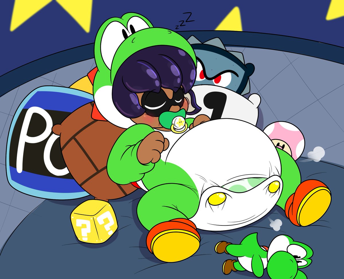 Such a sleepy lil yoshi baby~ 
made by <a href="/ButtDerg/">LilDragonPie</a>