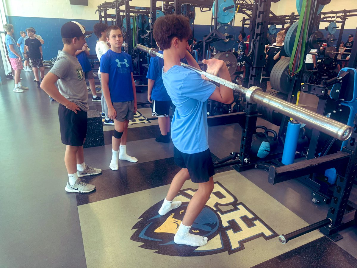 Rock Hill Blue Hawks Football (@rockhill_fb) on Twitter photo Our freshman and middle school camp is in the books! We canβt wait for our incoming freshman to get started with practice on Monday.
Best of luck this season to our middle school feeders at <a href="/DJonesAthletics/">Jones Athletics</a> & <a href="/Hays_Athletics/">Hays Hawks Athletics</a>
#LEO Our freshman and middle school camp is in the books! We canβt wait for our incoming freshman to get started with practice on Monday.
Best of luck this season to our middle school feeders at <a href="/DJonesAthletics/">Jones Athletics</a> & <a href="/Hays_Athletics/">Hays Hawks Athletics</a>
#LEO