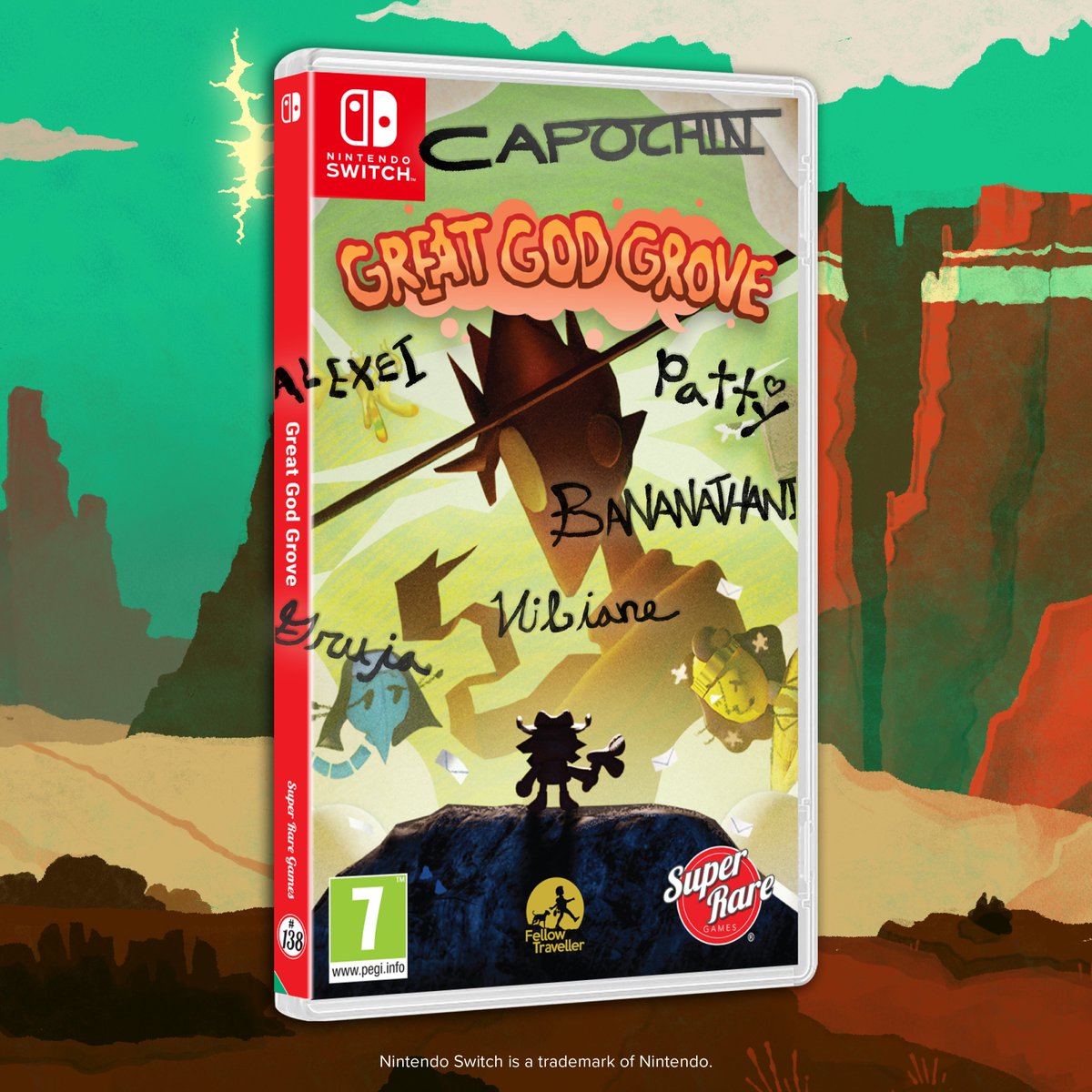 LimboLaneGames's tweet image. 🎁 GIVE4WAY 🎁 
Inspekta&apos;s giving out 5 physical Switch copies of GREAT GOD GROVE signed by AAALL THE BIZZYBOYS! Participate BY August 6th for a chance to win  
❤️ Follow us! 
♻️ Retweet this post! 
💬 Reply with who your favorite god is, and why!  
5 winners chosen August 7th!
