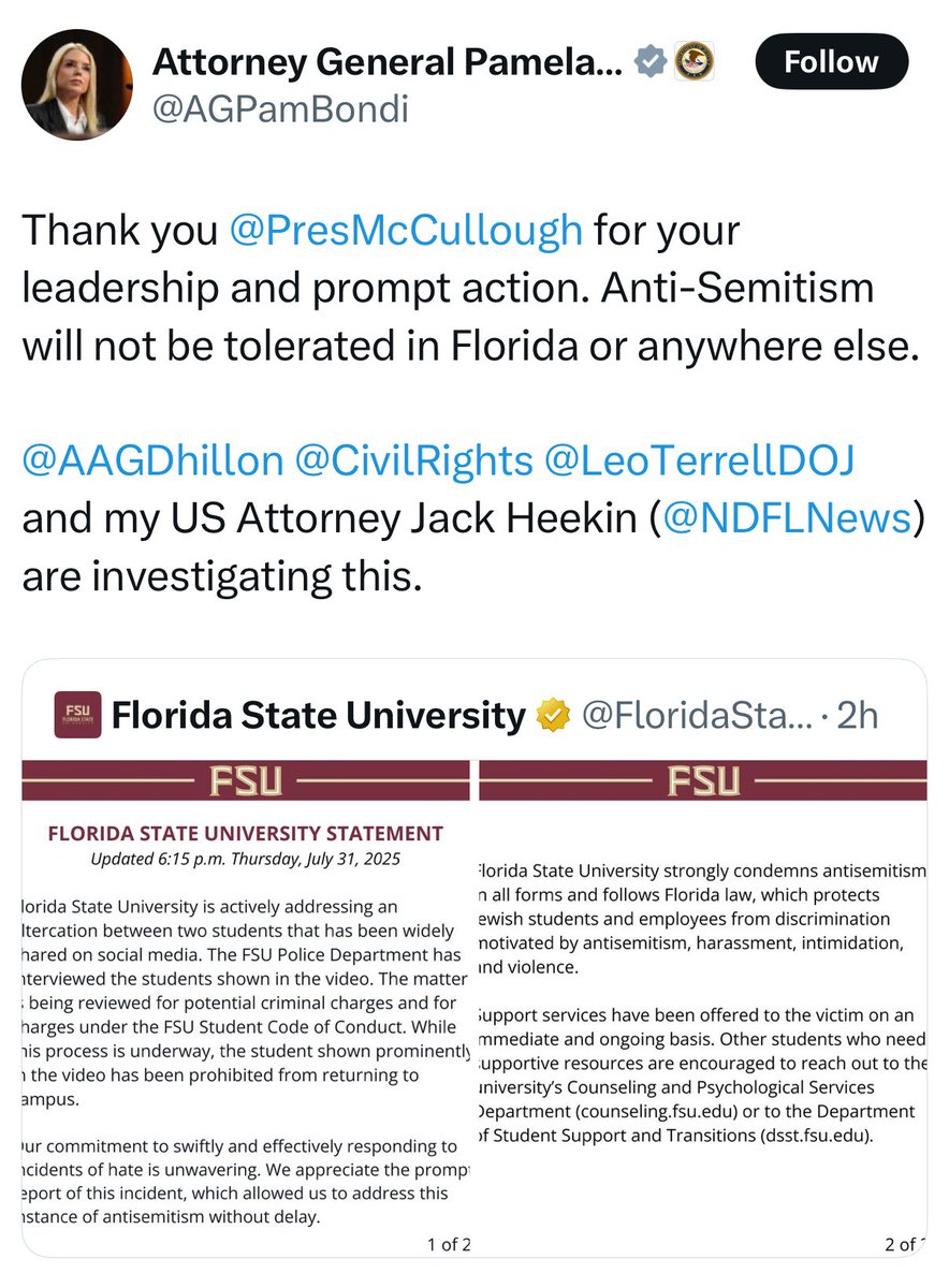We have White women getting their faces beat to pulp on film and the government does nothing……

but when a Jew gets yelled at on a college campus, it’s a national emergency.