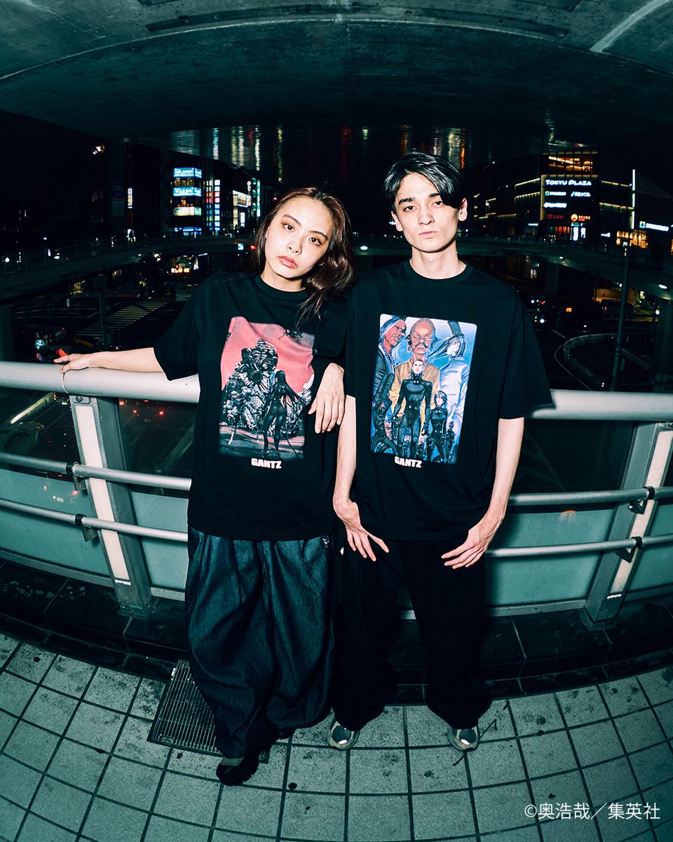 GANTZ × 417 EDIFICE 大阪編 tシャツ GANTZ × 417 EDIFICE