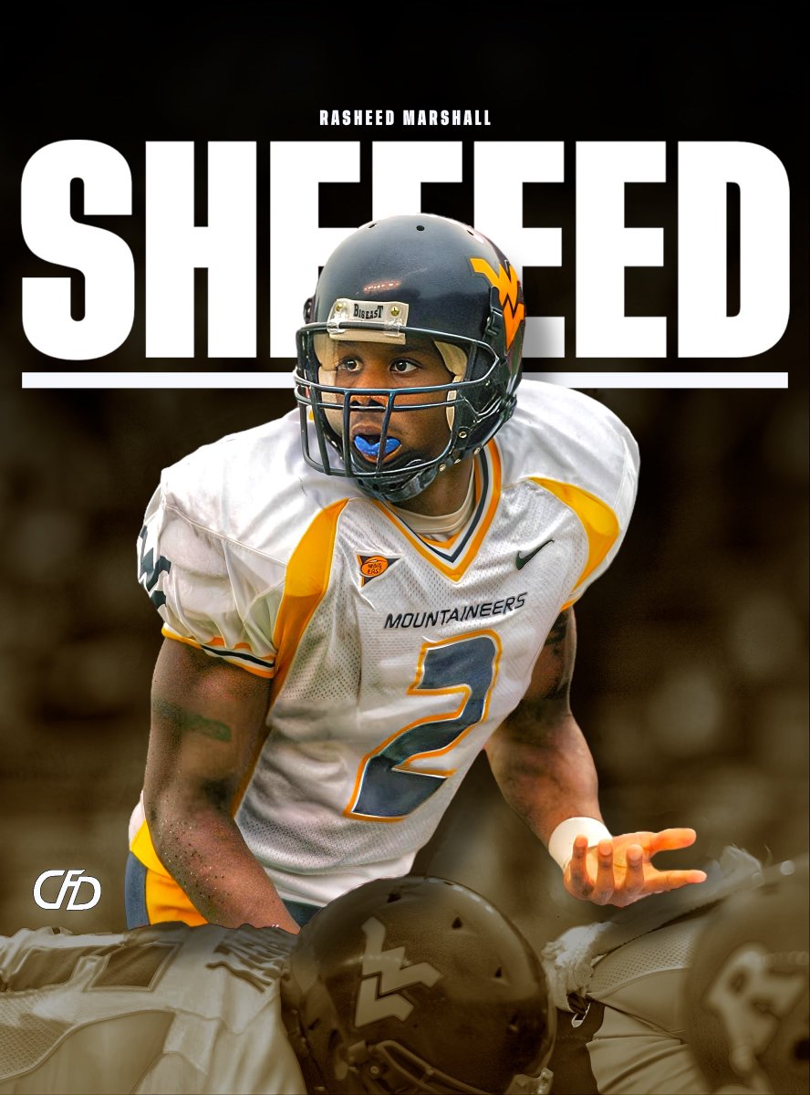 Rasheed Marshall appreciation post. 

Posted 24 wins. Four straight bowl games. Broke Donovan McNabb’s Big East rushing record with 2,040 yards, plus 24 rushing TDs. Threw for 5,558 yards and 44 TDs.  

One of our all-time greats.