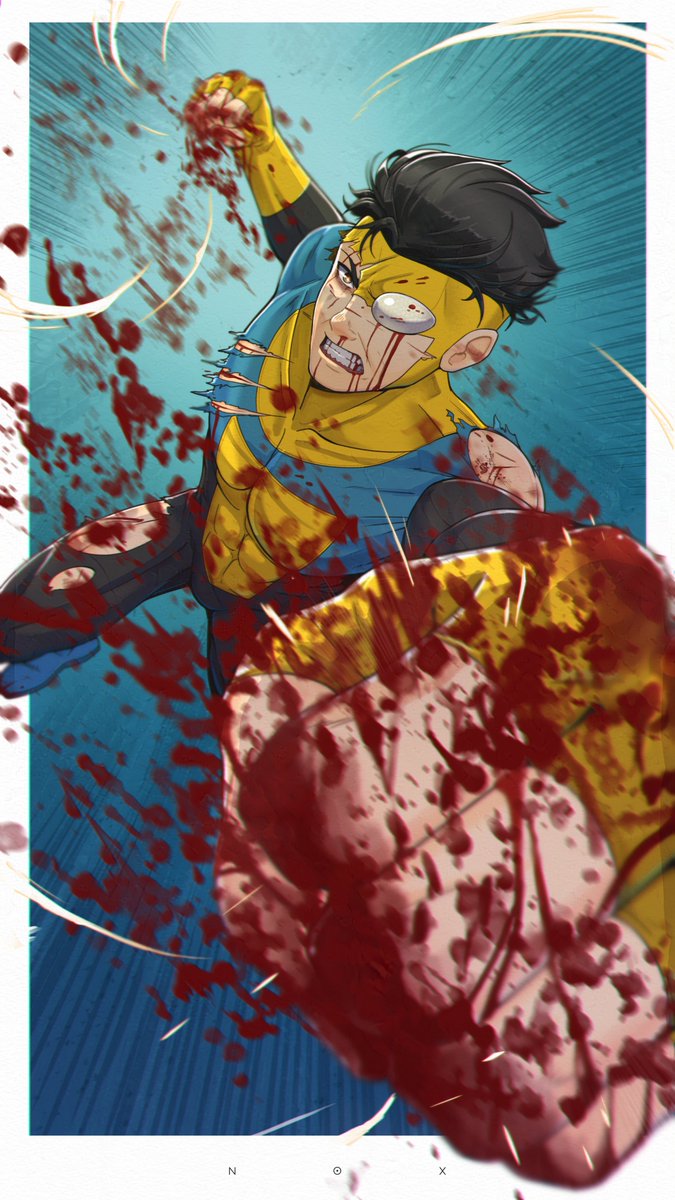 Just rewatched invincible and i had to make some fanart of it 
GOATED story
#INVINCIBLE #fanart