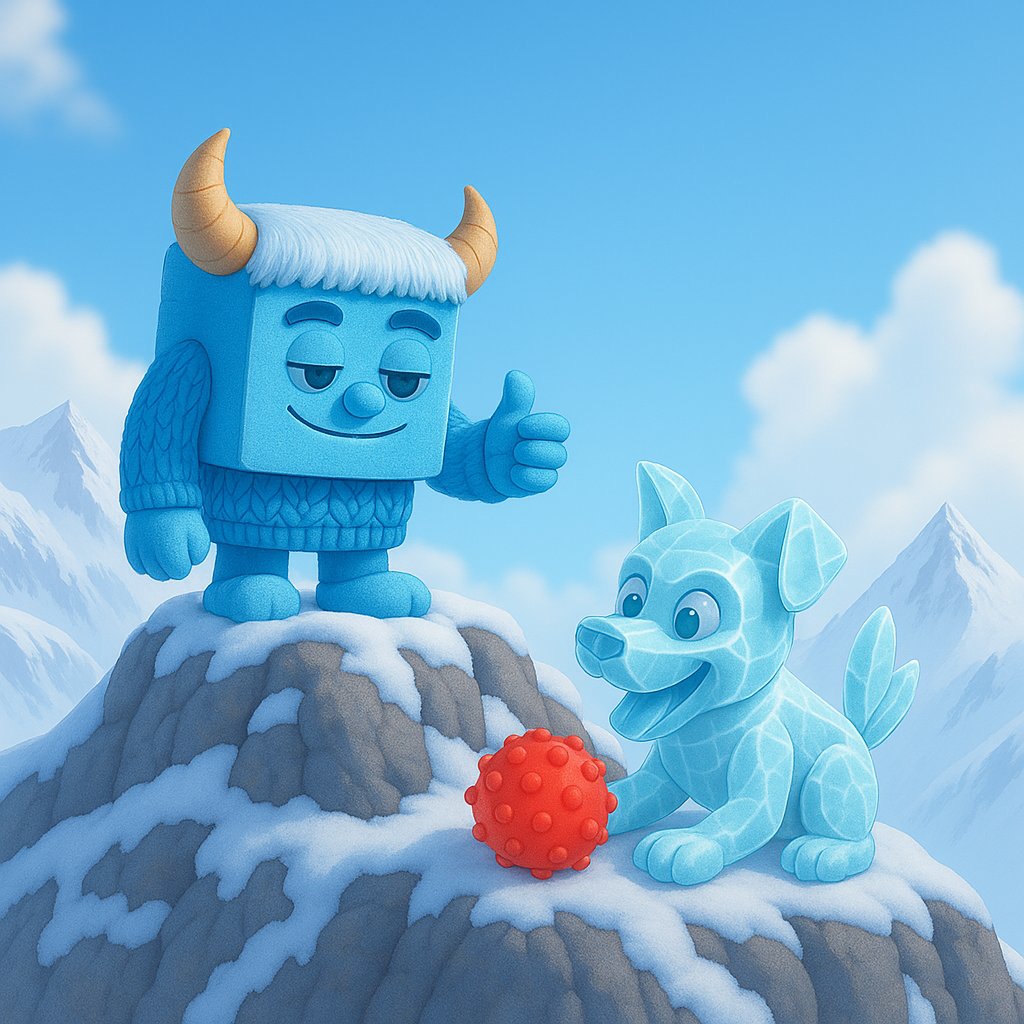 Billy watching over $FROST from the high ground, preparing him for the next ATH!   

 Don't miss out on Billy's pet!