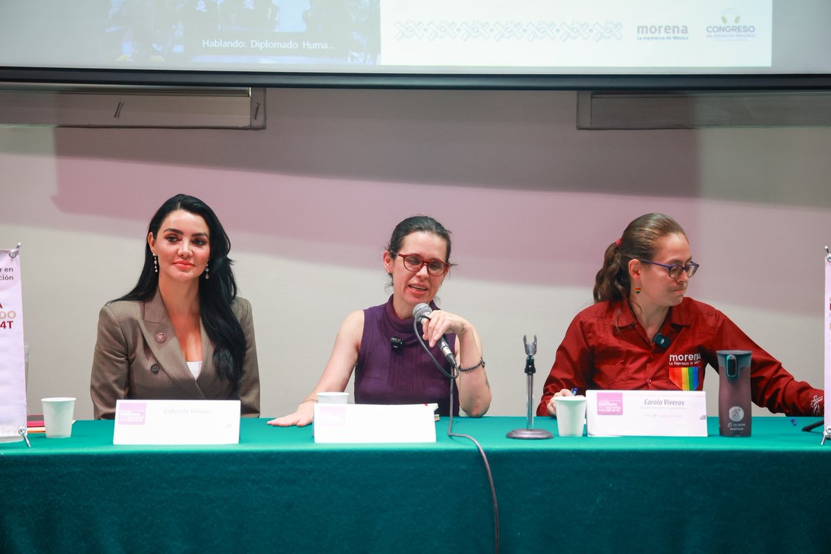Gabriela Jimenez (@gabyjimenezmx) on Twitter photo ¡Fue un honor participar en la última sesión y cierre del Diplomado Humanista por la Cuarta Transformación! Mi reconocimiento total al <a href="/infpmorena/">INFP Morena</a> por contribuir a la formación de asesoras y asesores de la Cámara de Diputados y congresos locales de todo el país. Espacios como ¡Fue un honor participar en la última sesión y cierre del Diplomado Humanista por la Cuarta Transformación! Mi reconocimiento total al <a href="/infpmorena/">INFP Morena</a> por contribuir a la formación de asesoras y asesores de la Cámara de Diputados y congresos locales de todo el país. Espacios como
