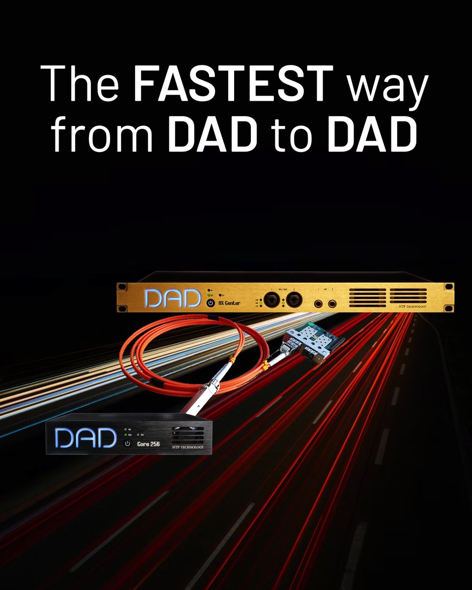 A wealth of channels with (virtually) zero latency at any samplerate. 

44.1kHz to 384kHz with a dynamic range of 237 dB, ensuring a fast and reliable transfer at the highest audio quality.

digitalaudio.dk/dadlink

#digitalaudiodenmark #proaudio #dadaudio