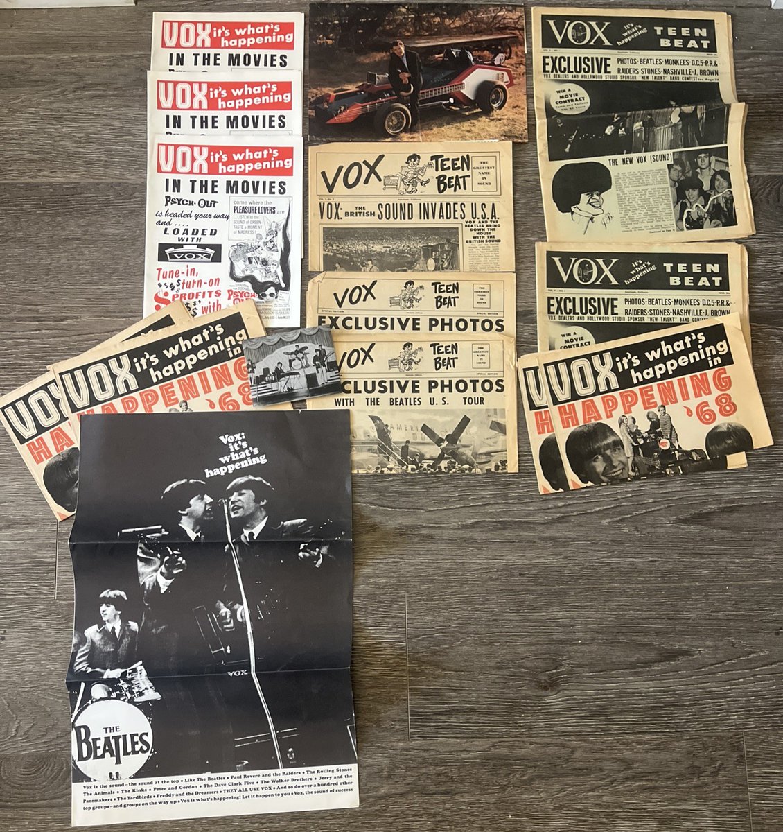Vox Teen Beat Lot (16) Item Lot Music Newsletter  Newspaper,”  ebay.com/itm/1167061279…  #ad