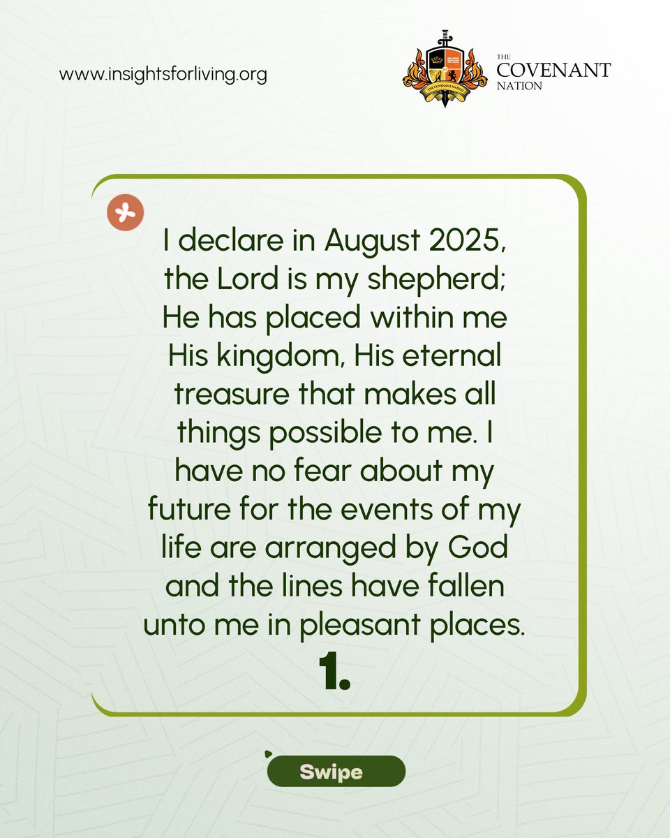 CovenantCCentre's tweet photo. Confession of Faith for the month of August 2025. https://t.co/okiaJVJRaN