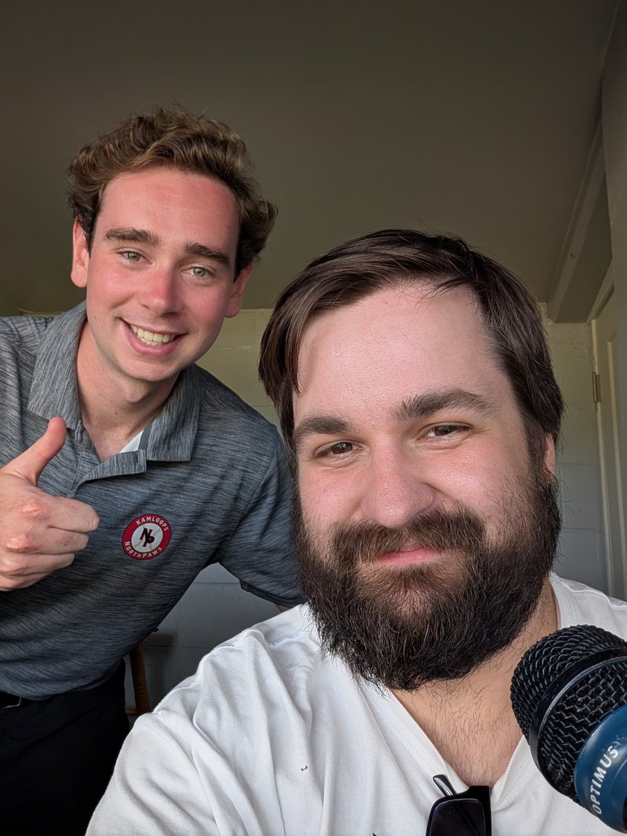 Graham Morrison (@grahamcasts) on Twitter photo Special guest in the <a href="/HarbourCats/">Victoria HarbourCats</a> broadcast booth tonight. The phenomenal <a href="/McteagueLochlan/">Lochlan McTeague</a> , the voice of <a href="/northpawsbb/">Kamloops NorthPaws</a> , will be calling the game with me for innings 4-6!
Game 3 between the visiting Northpaws and your Victoria HarbourCats is live now on hcats.tv Special guest in the <a href="/HarbourCats/">Victoria HarbourCats</a> broadcast booth tonight. The phenomenal <a href="/McteagueLochlan/">Lochlan McTeague</a> , the voice of <a href="/northpawsbb/">Kamloops NorthPaws</a> , will be calling the game with me for innings 4-6!
Game 3 between the visiting Northpaws and your Victoria HarbourCats is live now on hcats.tv