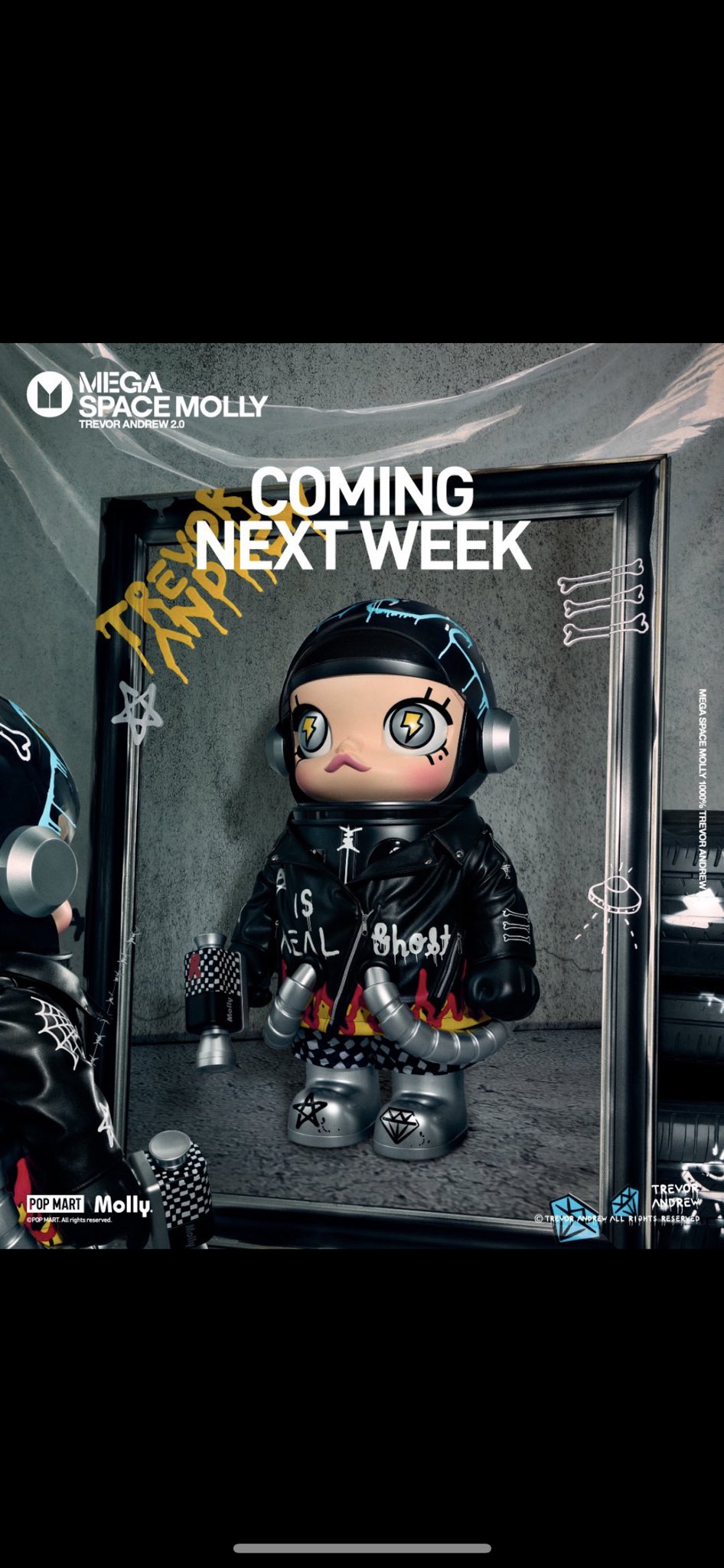 【完売品】 MOLLY 400% Trevor Andrew フィギュア MEGA SPACE MOLLY 400% Trevor Andrew - メルカリ