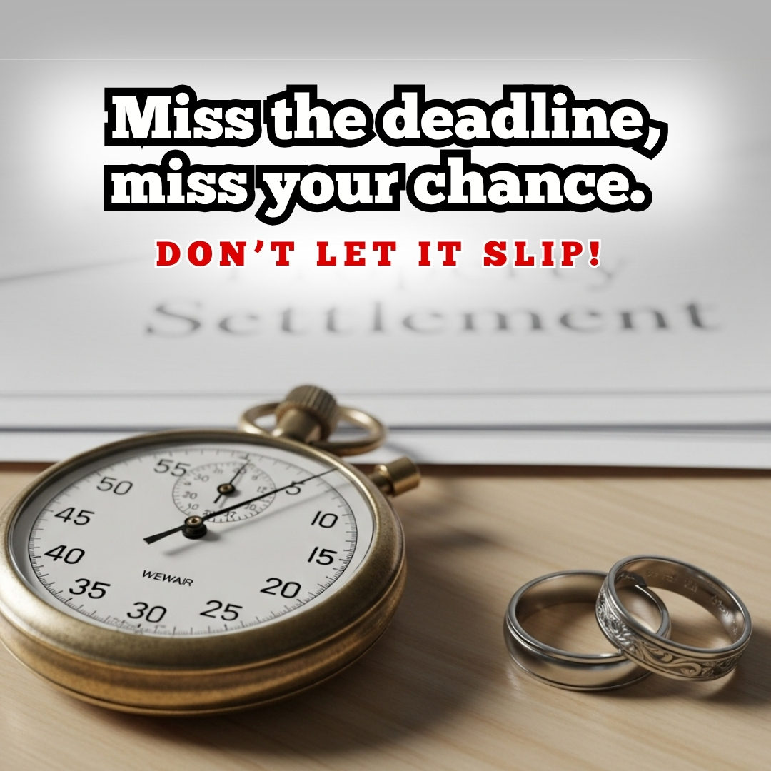 QFLP_Social's tweet image. 💔🧭 🏠𝙁𝙞𝙣𝙙 𝙤𝙪𝙩 𝙝𝙤𝙬 𝙡𝙤𝙣𝙜 𝙮𝙤𝙪’𝙫𝙚 𝙜𝙤𝙩 𝙩𝙤 𝙖𝙥𝙥𝙡𝙮 𝙛𝙤𝙧 𝙥𝙧𝙤𝙥𝙚𝙧𝙩𝙮 𝙨𝙚𝙩𝙩𝙡𝙚𝙢𝙚𝙣𝙩—𝙢𝙖𝙧𝙧𝙞𝙚𝙙 𝙤𝙧 𝙙𝙚 𝙛𝙖𝙘𝙩𝙤.

Learn more 👉 qflp.com.au/property-settl… 

#PropertySettlement #TimeLimitCalculator #QFLP