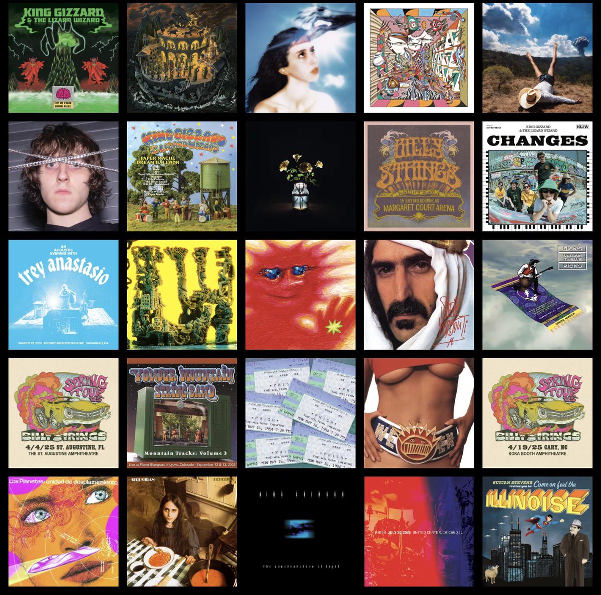 july monthly chart . mind fuzz is literally only one because my finger slipped and i listened to her and i 120 times it was an accident