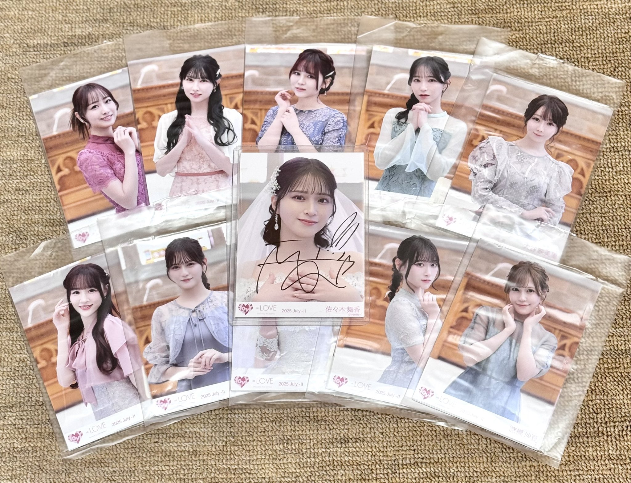 野口衣織 直筆 恋人以上、好き未満 ヨリ LOVE 野口衣織 2025