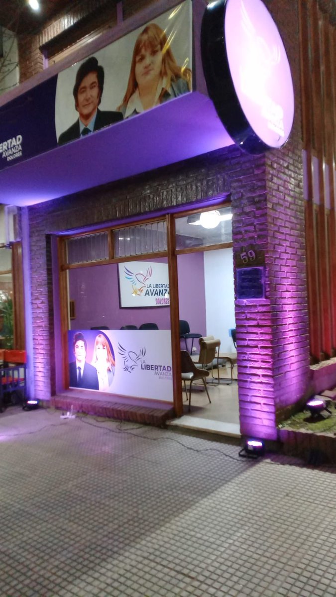 Vamos a pintar Dolores de violeta!!

Cada nuevo local es una trinchera más en la batalla contra el populismo empobrecedor.

La Libertad Avanza en cada rincón de la Provincia. <a href="/JMilei/">Javier Milei</a> 🇦🇷