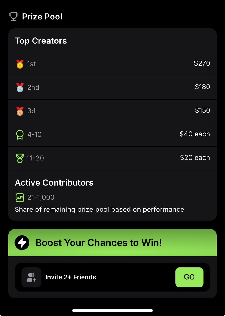 Congratulations to me and 19 others (and random 500 others)

Thanks <a href="/spell_club/">Spell Wallet 💫</a> you did a thing here

Now there’s another campaign guys
<a href="/spell_club/">Spell Wallet 💫</a> X <a href="/everstake_pool/">Everstake</a> tweet2earn

Grab a share from the $2,500 price pool

Don’t miss the opportunity, join now:
t.me/spell_wallet_b…