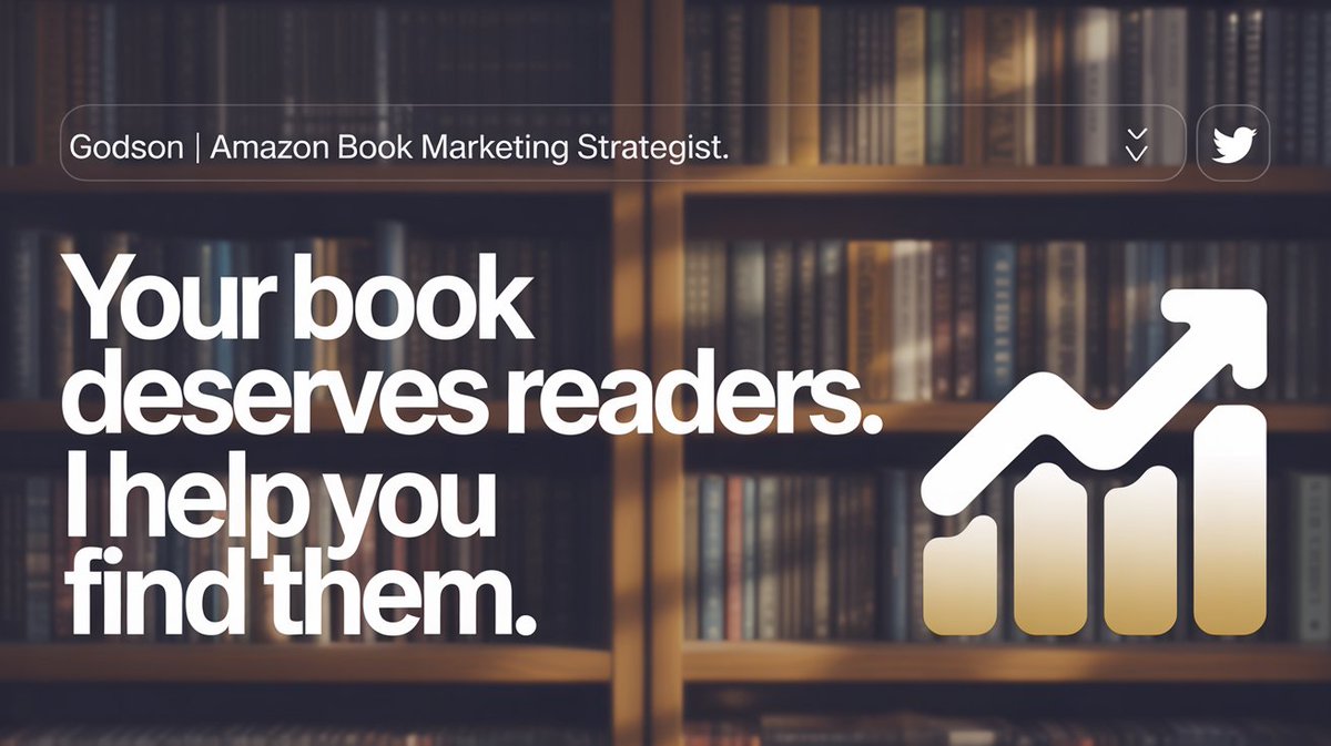 eBookWhisperz's tweet image. #writerLift,

Tired of writing gold &amp;amp; selling dust? I help you sell more books, gain authentic reviews, &amp;amp; build loyal readers-no spammy gimmicks!

DM or follow for smart #BookMarketing tips.

#WritingCommunity #IndieAuthor #SelfPublishing #BookPromo #AmWriting