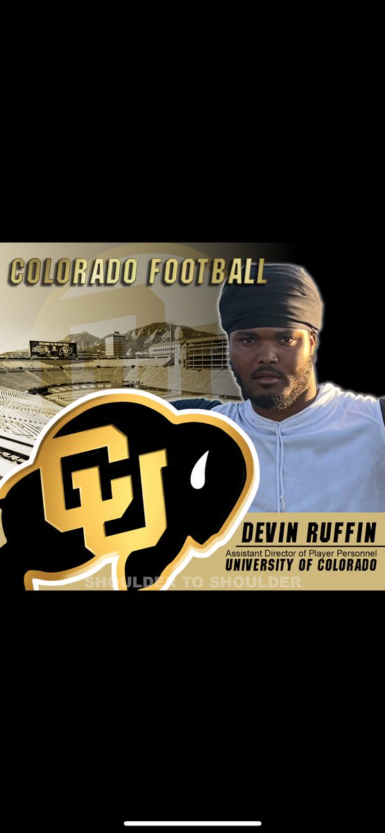 First I would like to start off thanking Coach Healy and the East Tennessee State Staff for believing in me and giving me my first college opportunity.. l'm blessed to announce I will be joining the staff at The University Of Colorado as the Assistant Director of Player Personnel