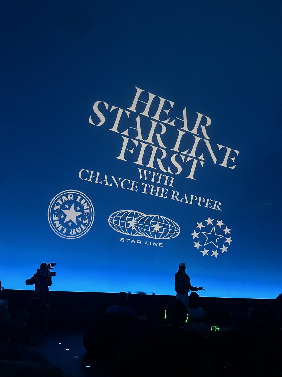 Just heard Chance The Rapper’s new album ‘Star Line’ at the Adler Planetarium in Chicago. It’s emotional, it’s fun, it’s such an experience. I can’t wait for everyone to hear it. 

So well crafted. Go pre-order that for 8/15.