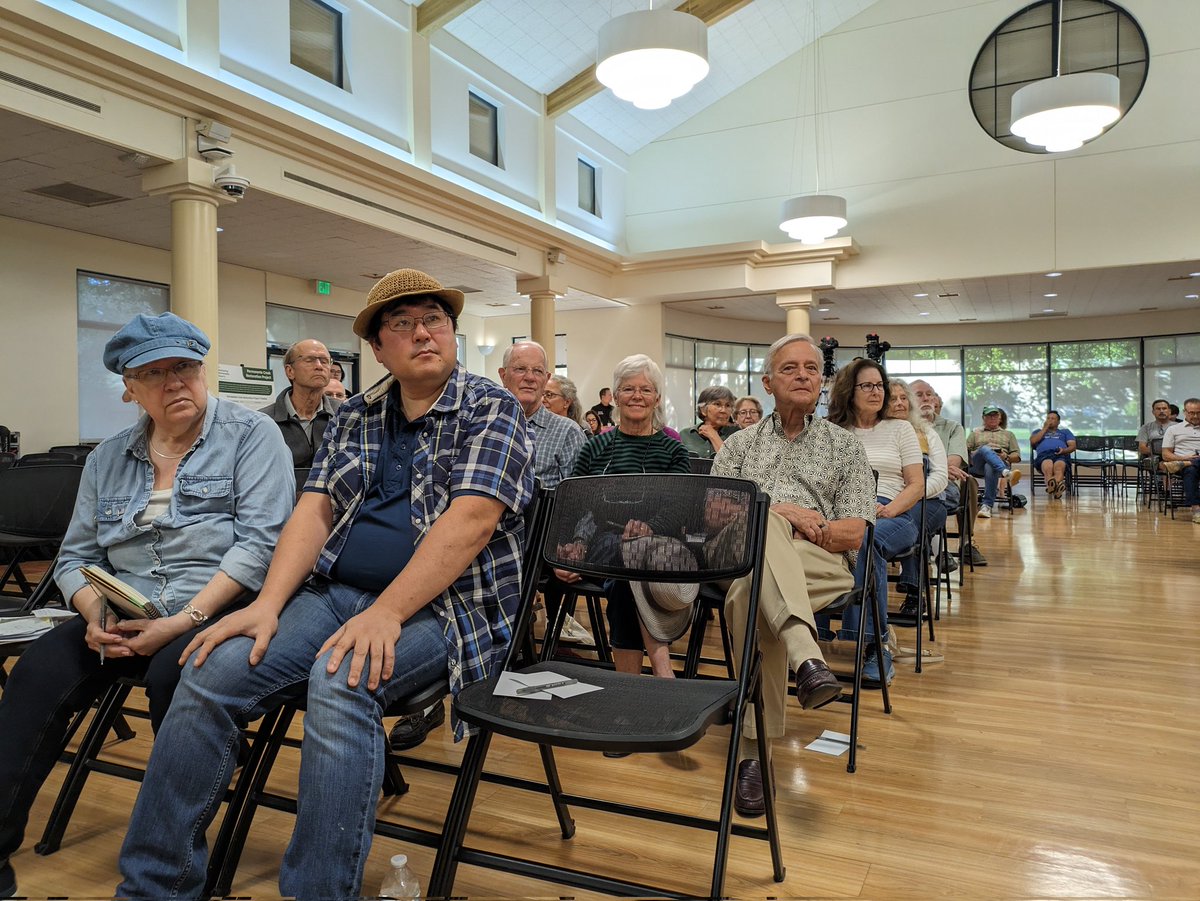Good evening! I'm at a community meeting about the cleanup of the Lehigh Cement Plant after decades of pollution. This is the first community meeting where Heidelberg Materials, the quarry's parent company, is present. Follow <a href="/SJSpotlight/">San José Spotlight</a> for more