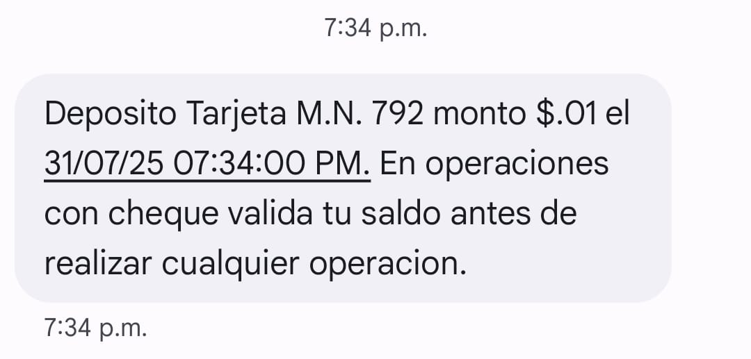 Esta bien que todo suma 😭😭

Pero avaces ya no se si es burla o para que hacen estos depósitos en serio 😭😭😭

Necesitamos de su apoyo no que se burlen de la necesidad que tenemos en el refugio y con los pequeños que rescatamos.

No es la 1era ves que mandan este tipo de