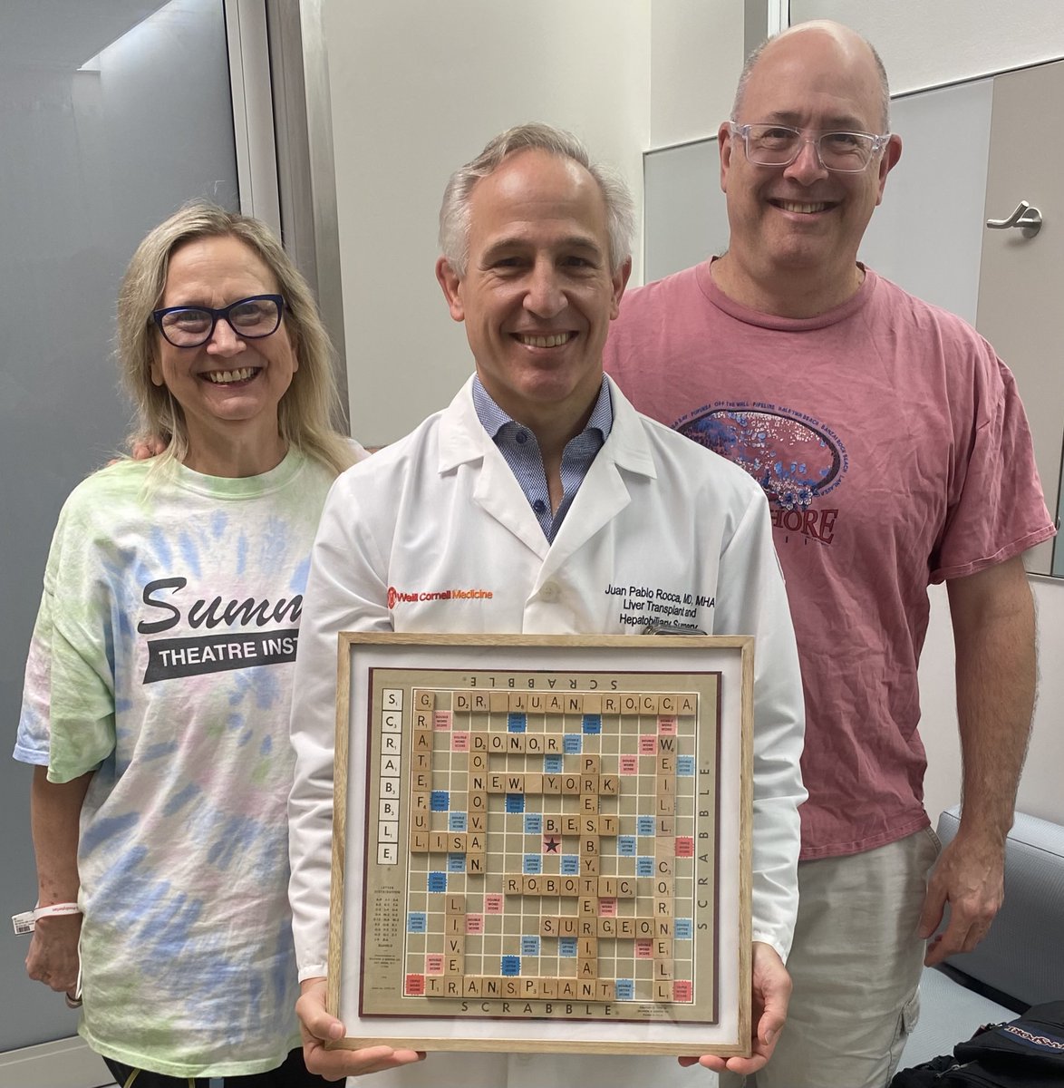Juan Pablo Rocca (@juampirocca) on Twitter photo An unforgettable gift from our first robotic living donor liver transplant recipient (May 2025)
So far,
6 robotic liver transplants
4 with living donor grafts
NYC’s most comprehensive robotic liver surgery program is <a href="/WCMSurgery/">Weill Cornell Medicine Surgery</a>
#RoboticTransplant #RoboticSurgery #LDLT An unforgettable gift from our first robotic living donor liver transplant recipient (May 2025)
So far,
6 robotic liver transplants
4 with living donor grafts
NYC’s most comprehensive robotic liver surgery program is <a href="/WCMSurgery/">Weill Cornell Medicine Surgery</a>
#RoboticTransplant #RoboticSurgery #LDLT