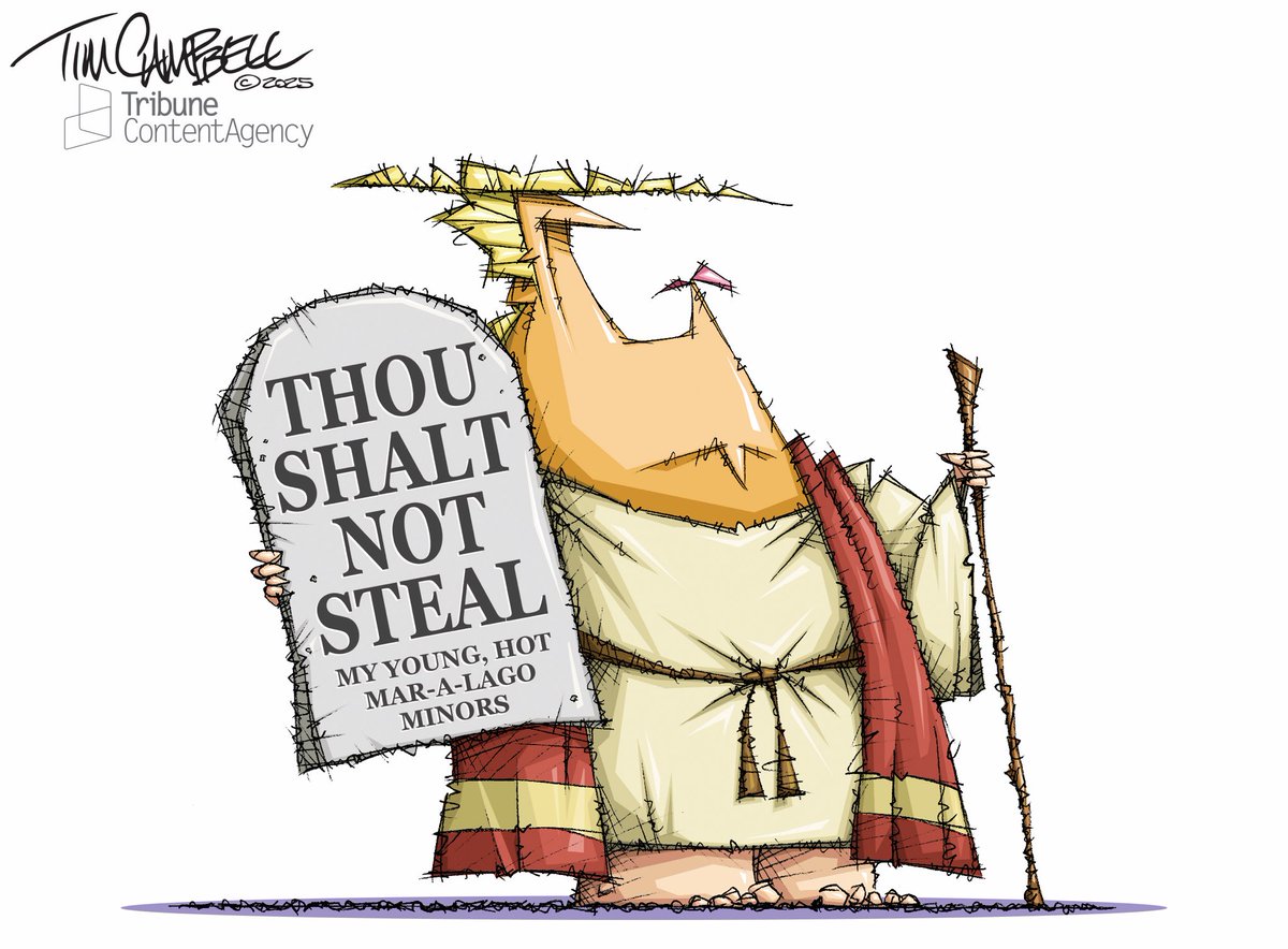 Tim Campbell (@tc2oons) on Twitter photo Keep Your Hands Off My Prey
#EpsteinTrumpCoverUp #TrumpEpsteinCoverup #TrumpPedoFiles #MarAlago #Pedophile #ghislaine_maxwell <a href="/EandPCartoons/">Editorial & Political Cartoons</a> <a href="/IndianaJournos/">Indiana Journos</a> <a href="/CNN/">CNN</a> <a href="/TribuneAgency/">Tribune Content Agency</a> <a href="/newcounterpoint/">Counterpoint</a> Keep Your Hands Off My Prey
#EpsteinTrumpCoverUp #TrumpEpsteinCoverup #TrumpPedoFiles #MarAlago #Pedophile #ghislaine_maxwell <a href="/EandPCartoons/">Editorial & Political Cartoons</a> <a href="/IndianaJournos/">Indiana Journos</a> <a href="/CNN/">CNN</a> <a href="/TribuneAgency/">Tribune Content Agency</a> <a href="/newcounterpoint/">Counterpoint</a>