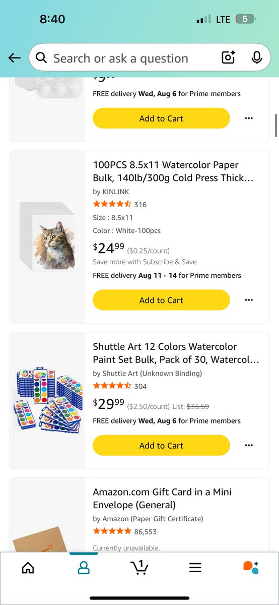 <a href="/AssistingChip/">Assisting Chip</a> The one thing I want the most is the watercolor paints. We do a lot of art through the year that correlate with our reading.  But Any help would be appreciated. 🙏🏻

amazon.com/hz/wishlist/ls…

#cleartwhelist2025 #clearthelist #teachersofx <a href="/amazon/">Amazon</a>