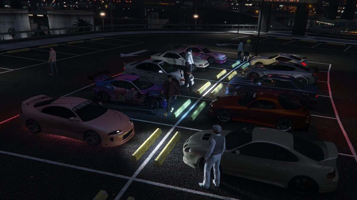 JDM car meet at the <a href="/GTAHouse_ES/">GTA House</a> last week.