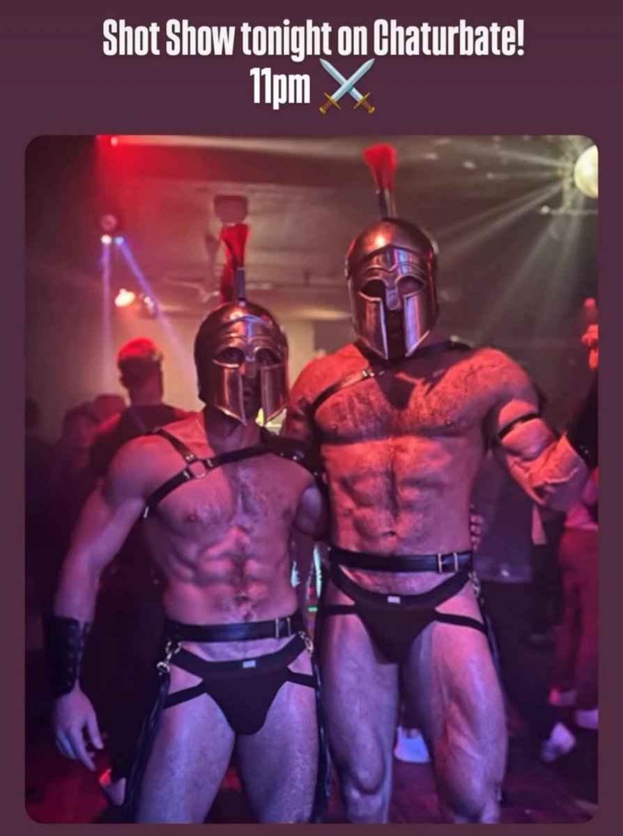 The CC Boys (53k) | Travis Connor & Paul Codi (@theccboys) on Twitter photo It’s happening!! Tonight at 11pm Eastern is our end of the month Fan Appreciation Shot Show! Come support your virtual Spartans with shots galore 🥃 🥂 Only on <a href="/chaturbate/">Chaturbate.com</a>
Link in the comments below ⬇️ It’s happening!! Tonight at 11pm Eastern is our end of the month Fan Appreciation Shot Show! Come support your virtual Spartans with shots galore 🥃 🥂 Only on <a href="/chaturbate/">Chaturbate.com</a>
Link in the comments below ⬇️