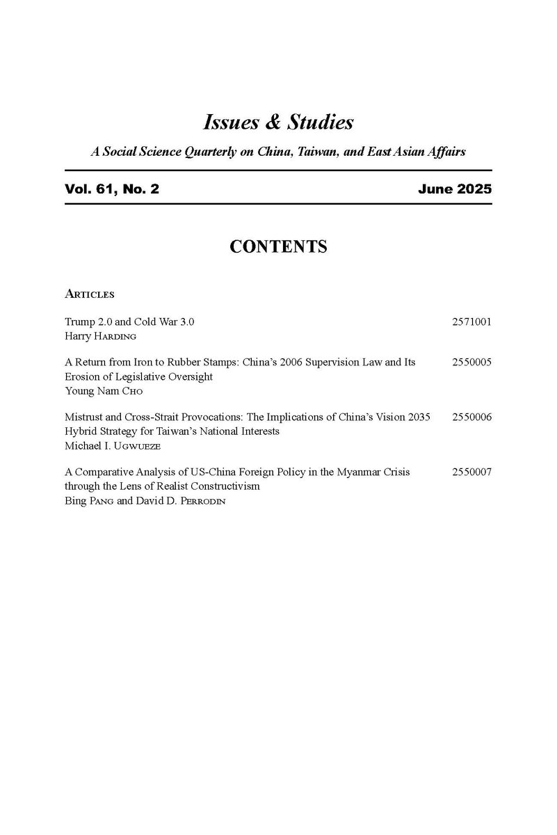 Issues & Stuides tweet media